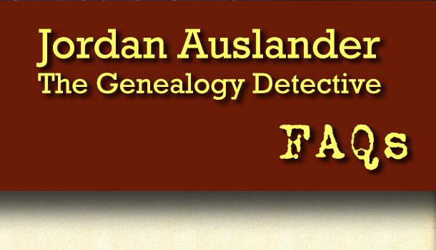 Genealogy FAQs